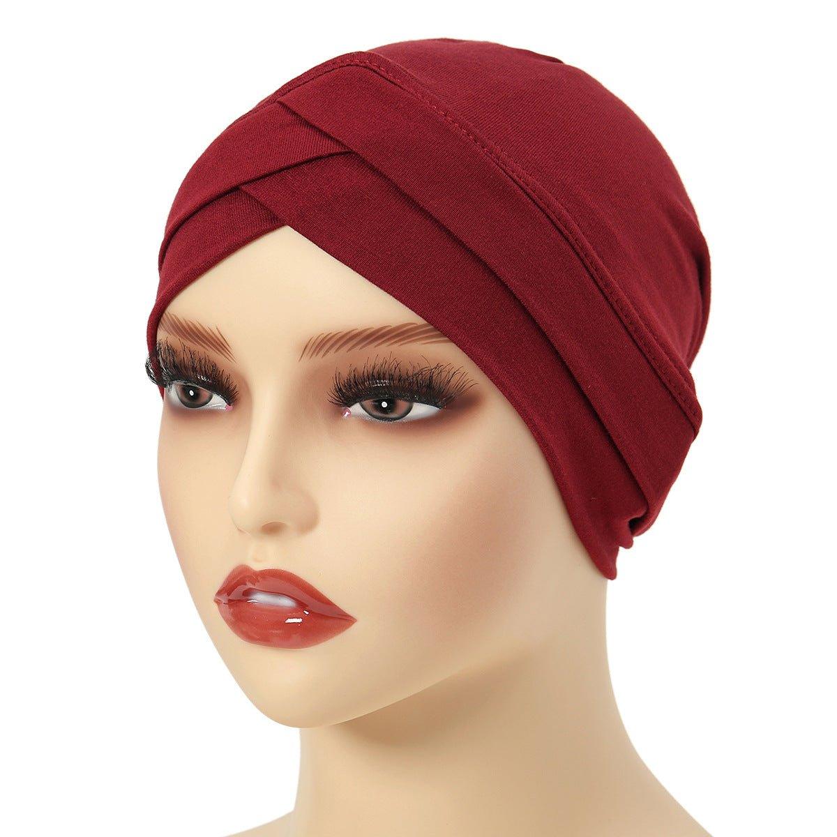 MH053  Soft Stylish Versatile Bottom Hat - Image 11