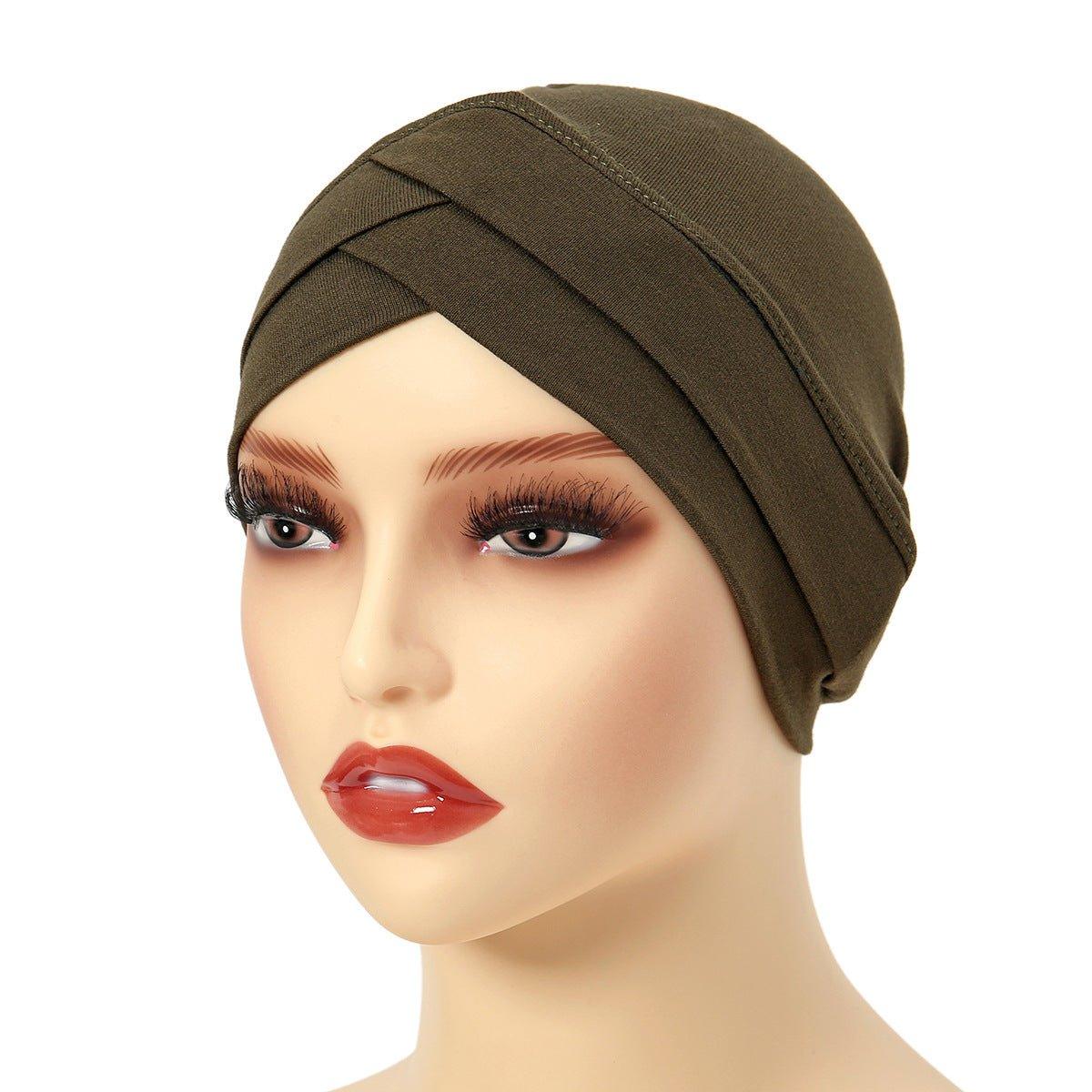 MH053  Soft Stylish Versatile Bottom Hat - Image 12