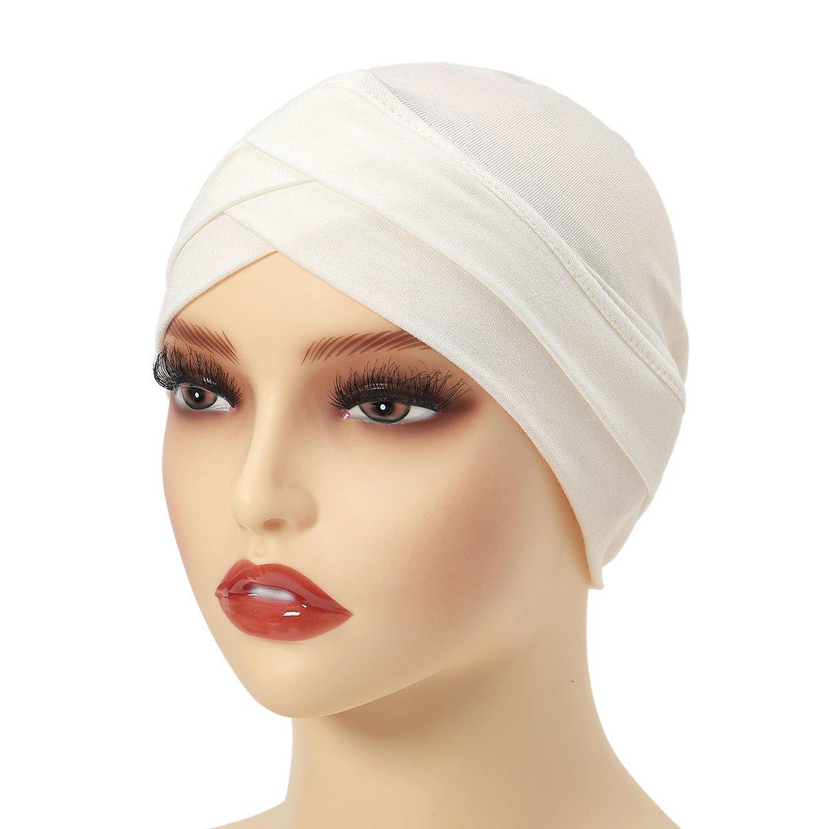 MH053  Soft Stylish Versatile Bottom Hat - Image 7