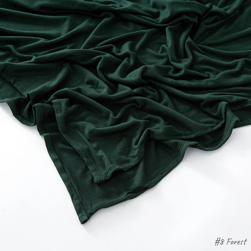 High Quality Right Angle Curled Modal Mercerized Cotton Breathable Hijab(MH068) - Image 10