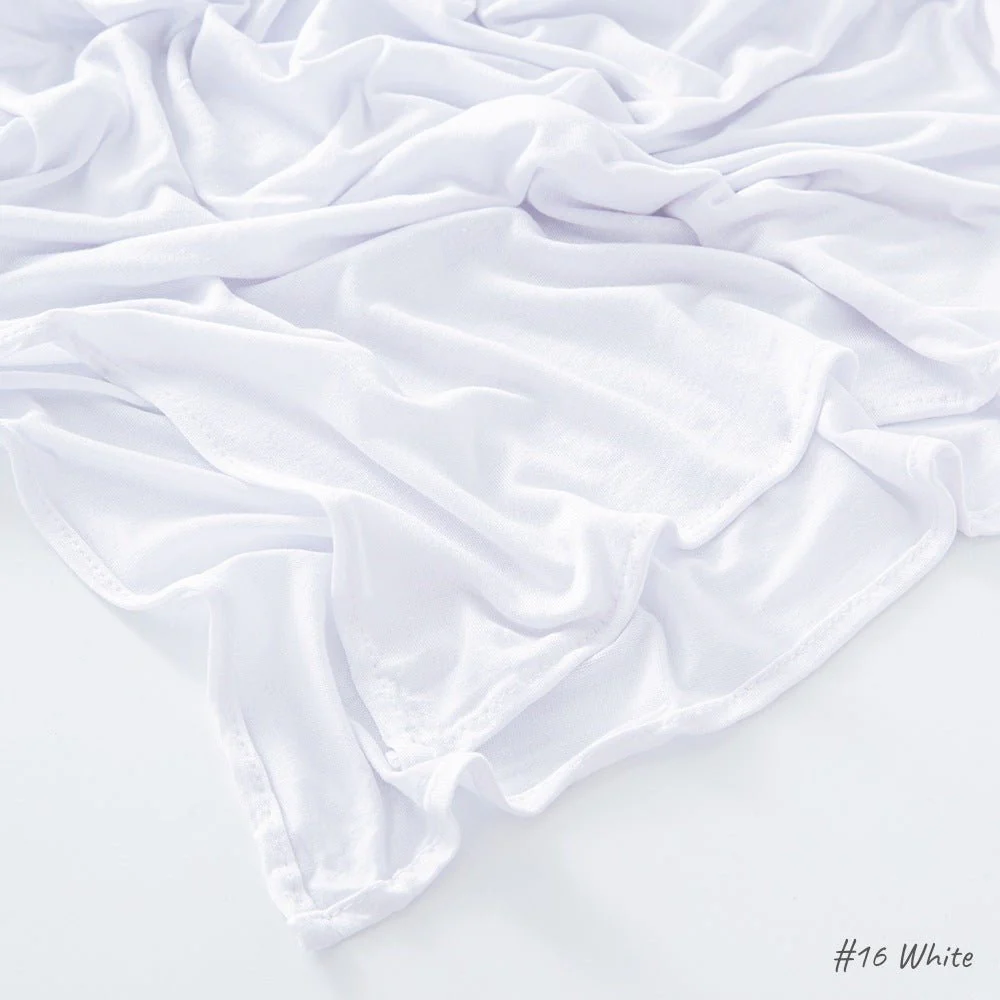 High Quality Right Angle Curled Modal Mercerized Cotton Breathable Hijab(MH068) - Image 18