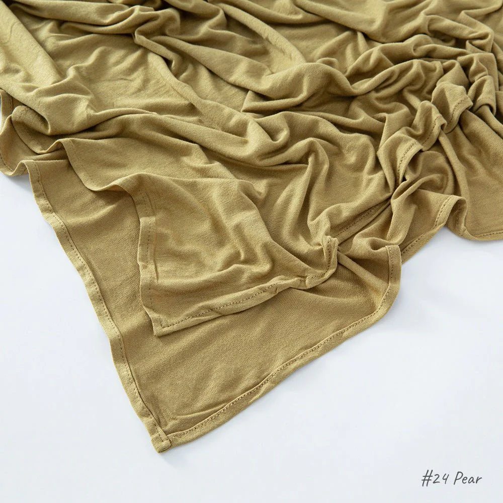 High Quality Right Angle Curled Modal Mercerized Cotton Breathable Hijab(MH068) - Image 26