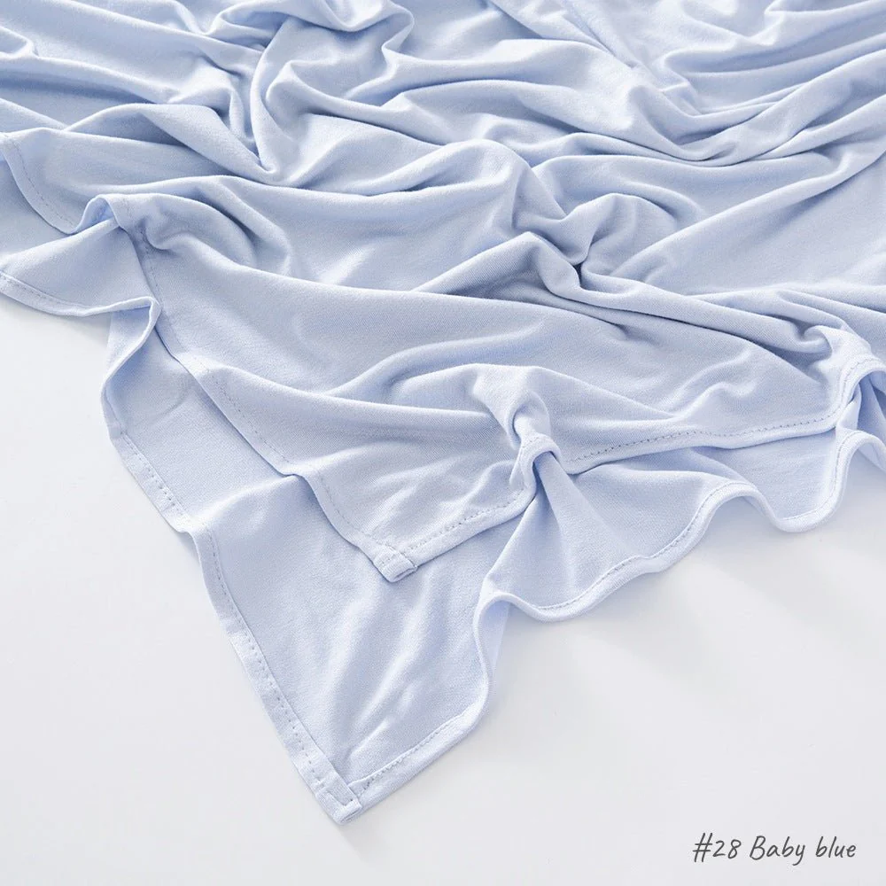 High Quality Right Angle Curled Modal Mercerized Cotton Breathable Hijab(MH068) - Image 30
