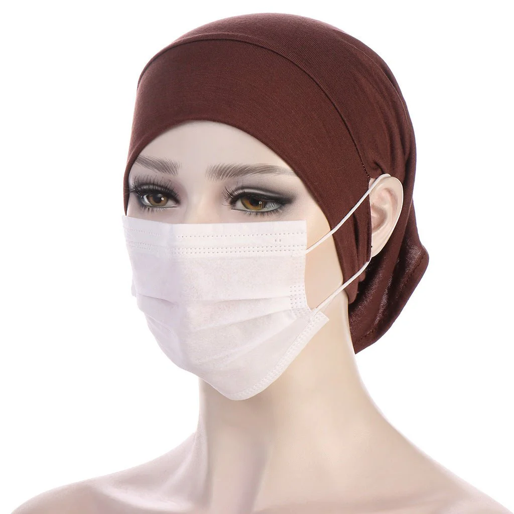 MH075 Flat Brim With Pierced Ears - Pullover Hat - Image 10
