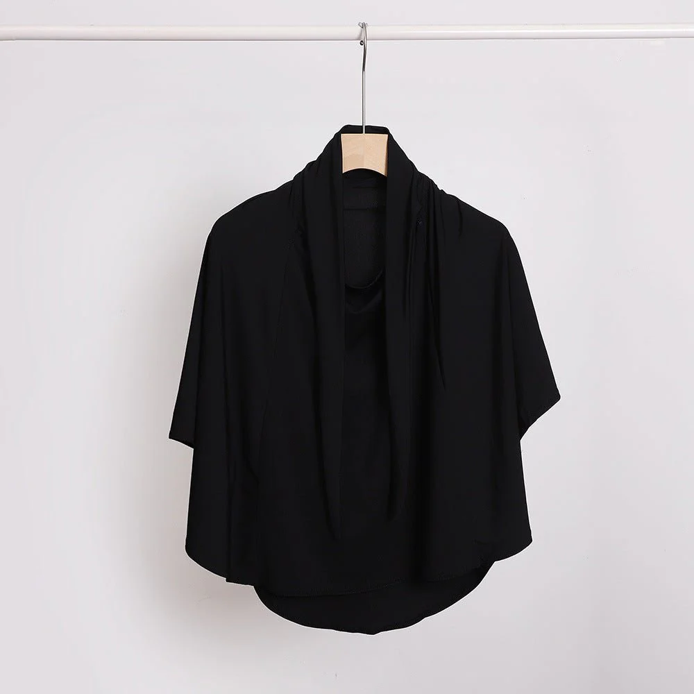 MH081 Dual Purpose Veil Bottom Hat Hijab - Image 11