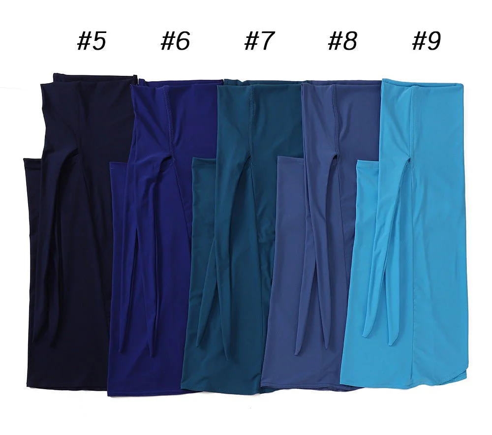MH081 Dual Purpose Veil Bottom Hat Hijab - Image 30