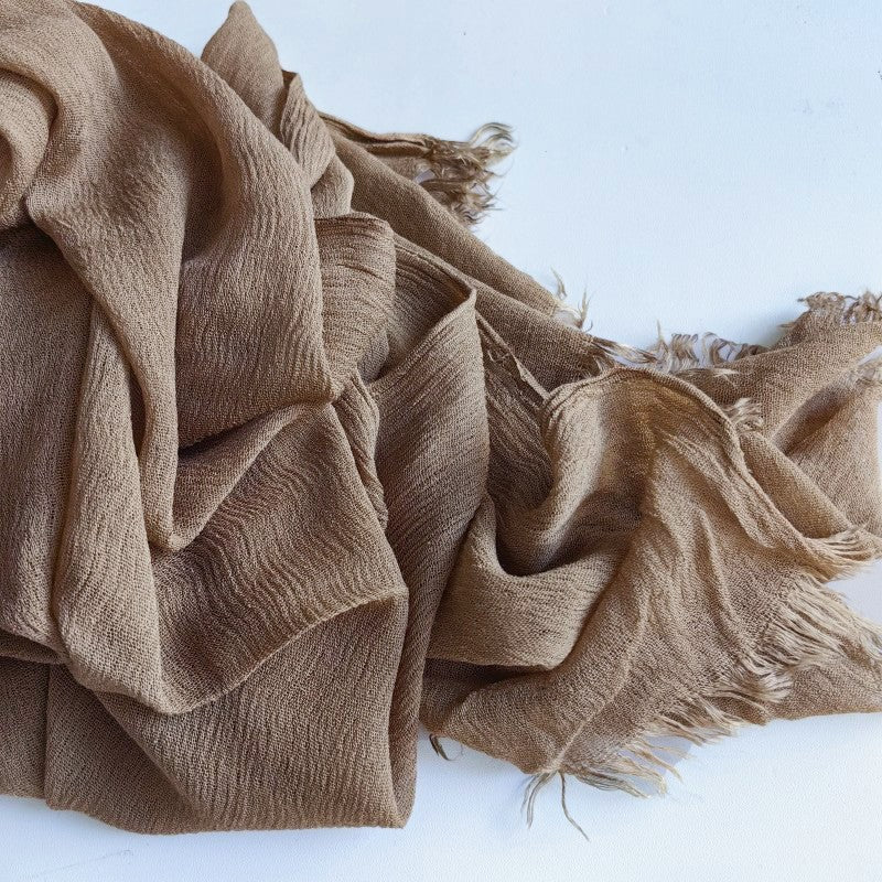 Cotton Tassel Hijab | Crepe Tassel Hijab (MH086) - Image 16