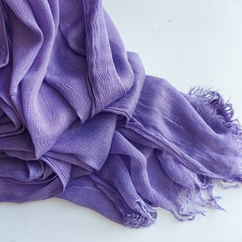 Cotton Tassel Hijab | Crepe Tassel Hijab (MH086) - Image 19