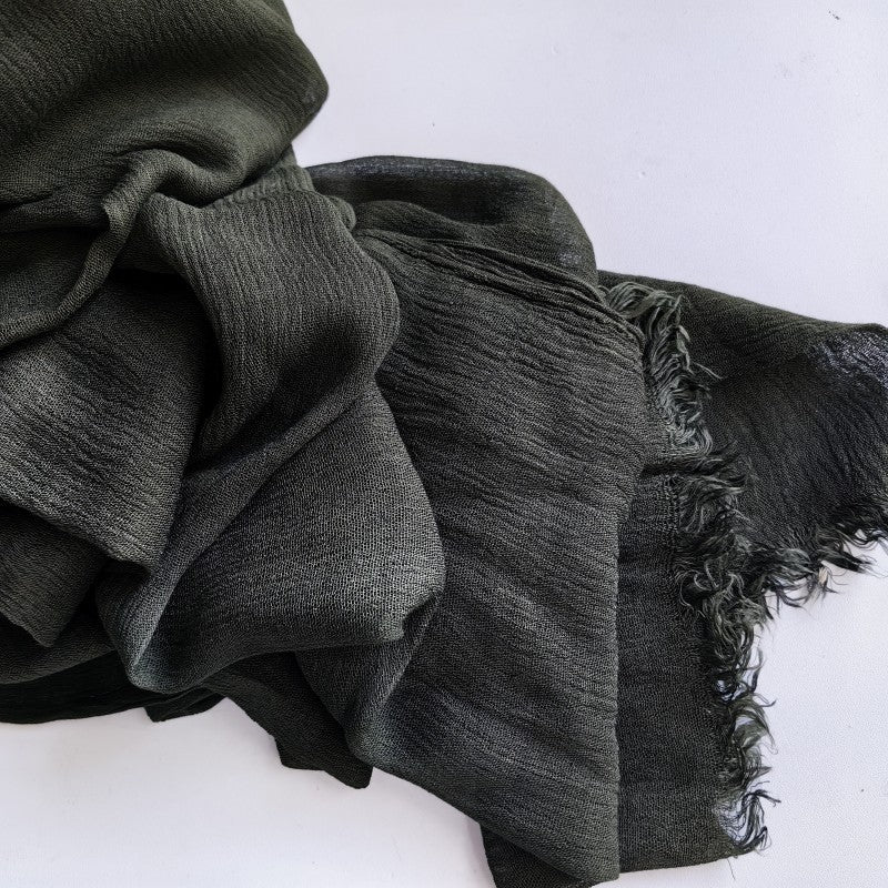 Cotton Tassel Hijab | Crepe Tassel Hijab (MH086) - Image 20