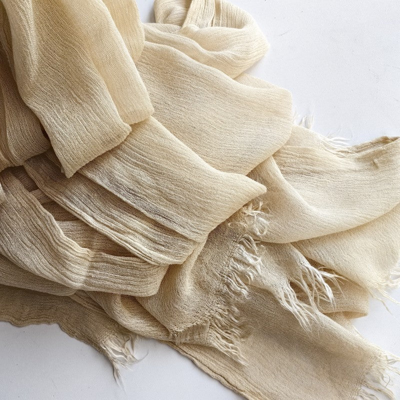 Cotton Tassel Hijab | Crepe Tassel Hijab (MH086) - Image 23