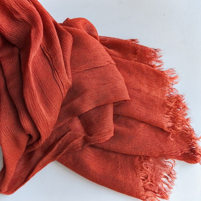 Cotton Tassel Hijab | Crepe Tassel Hijab (MH086) - Image 29