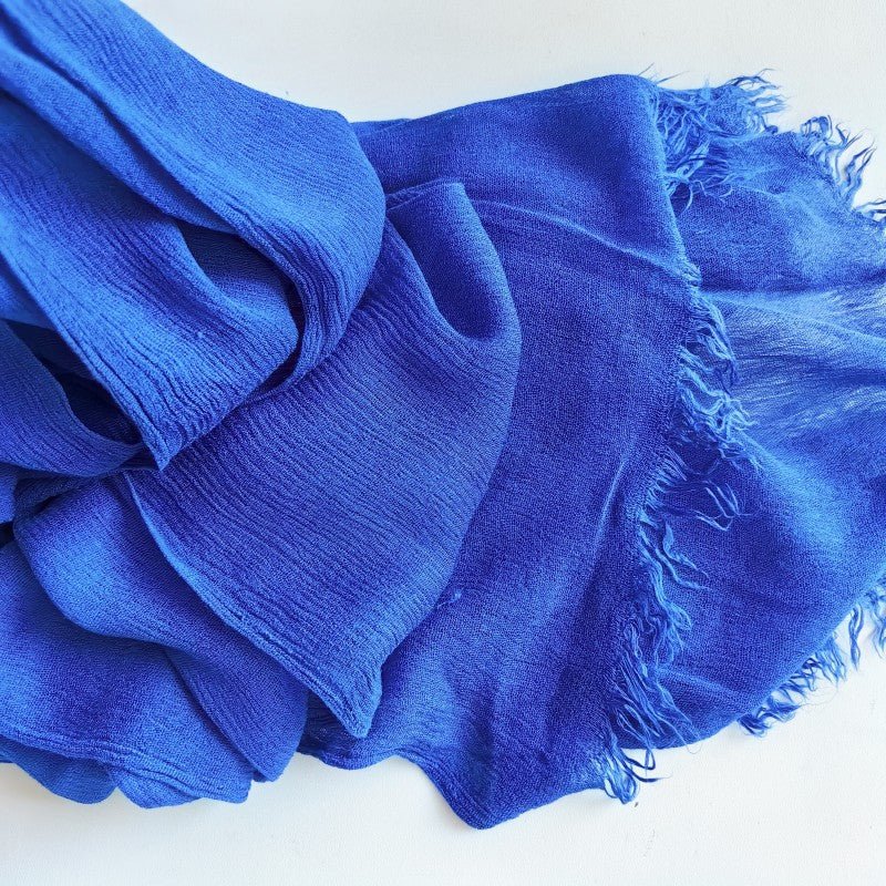 Cotton Tassel Hijab | Crepe Tassel Hijab (MH086) - Image 30