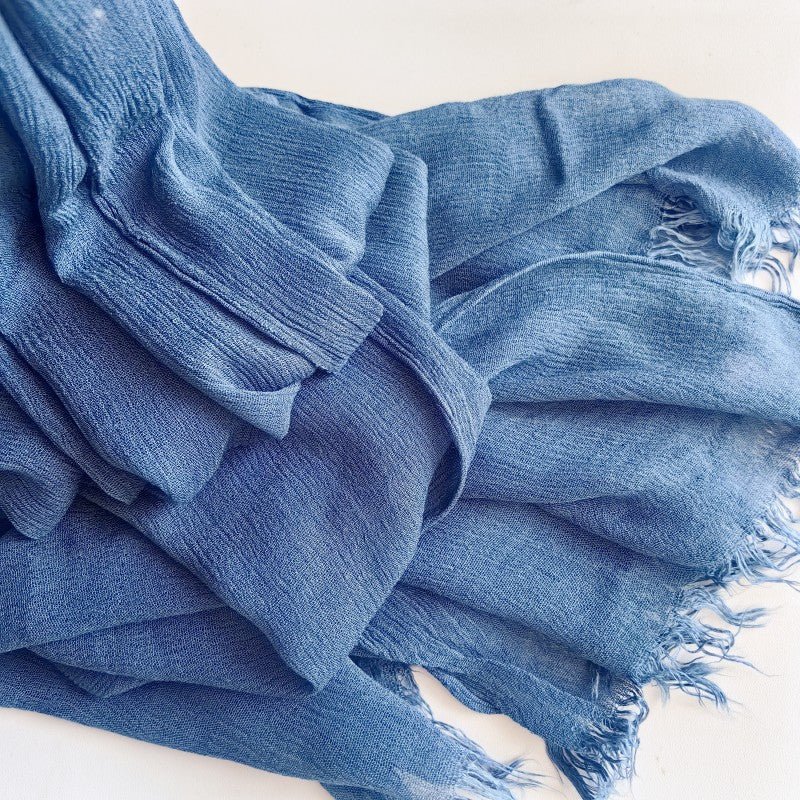 Cotton Tassel Hijab | Crepe Tassel Hijab (MH086) - Image 32
