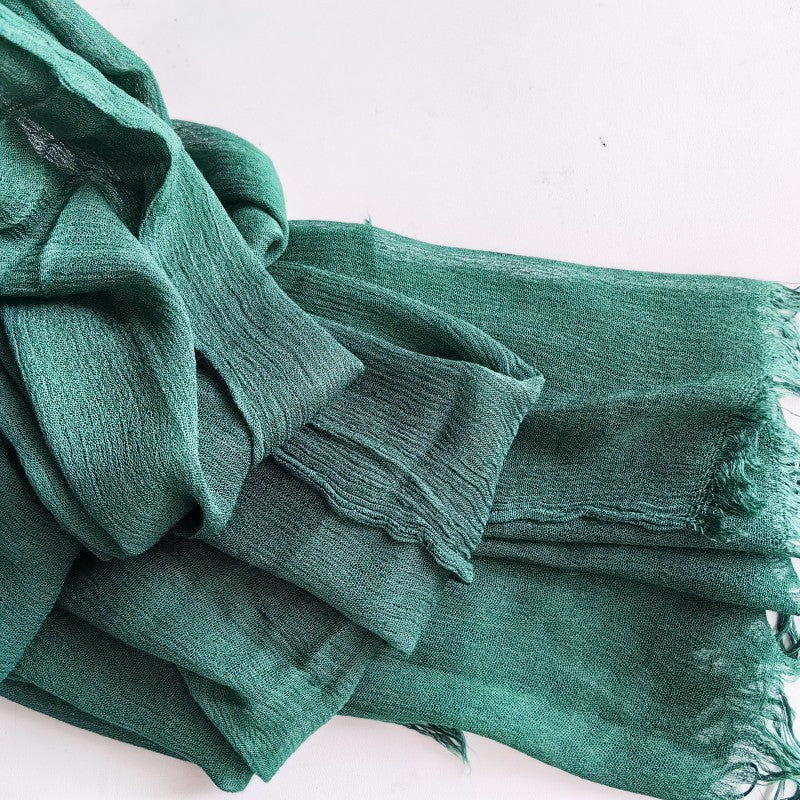 Cotton Tassel Hijab | Crepe Tassel Hijab (MH086) - Image 38
