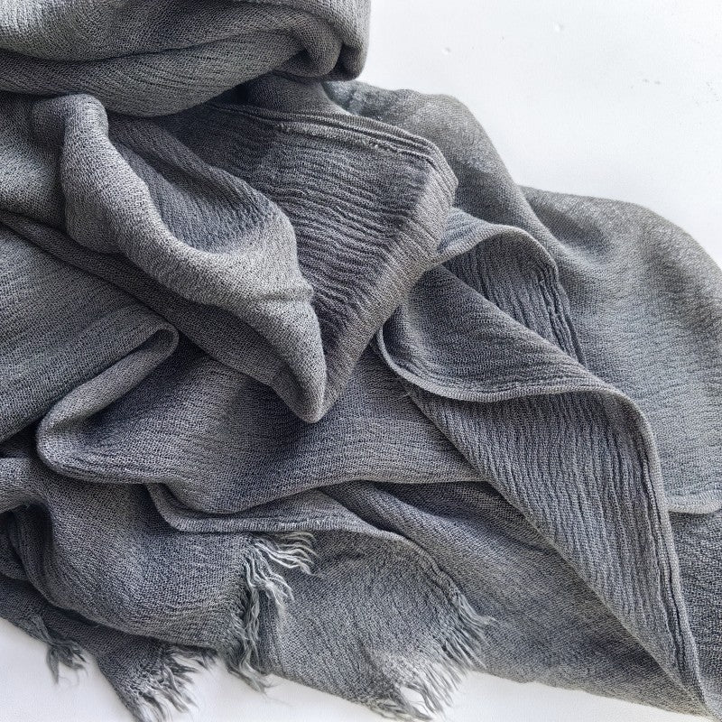 Cotton Tassel Hijab | Crepe Tassel Hijab (MH086) - Image 40