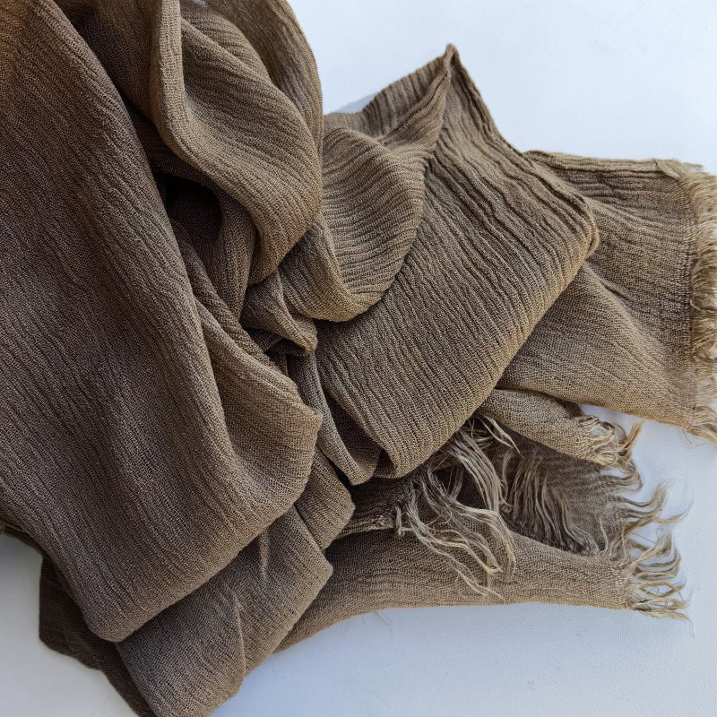 Cotton Tassel Hijab | Crepe Tassel Hijab (MH086) - Image 43