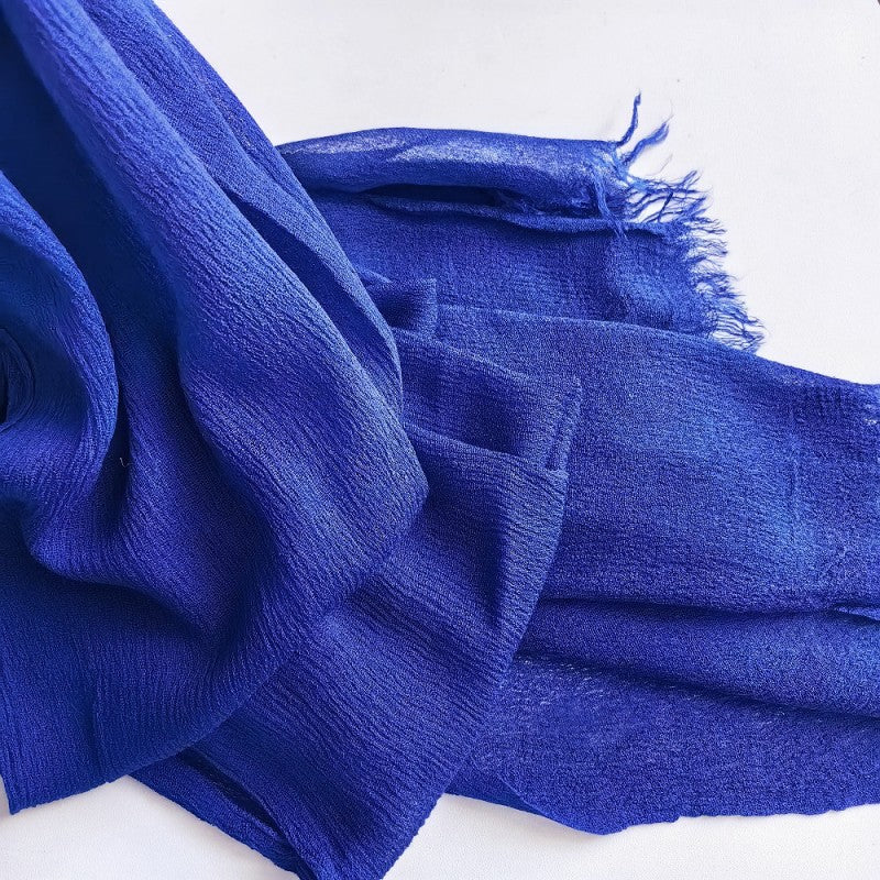 Cotton Tassel Hijab | Crepe Tassel Hijab (MH086) - Image 48