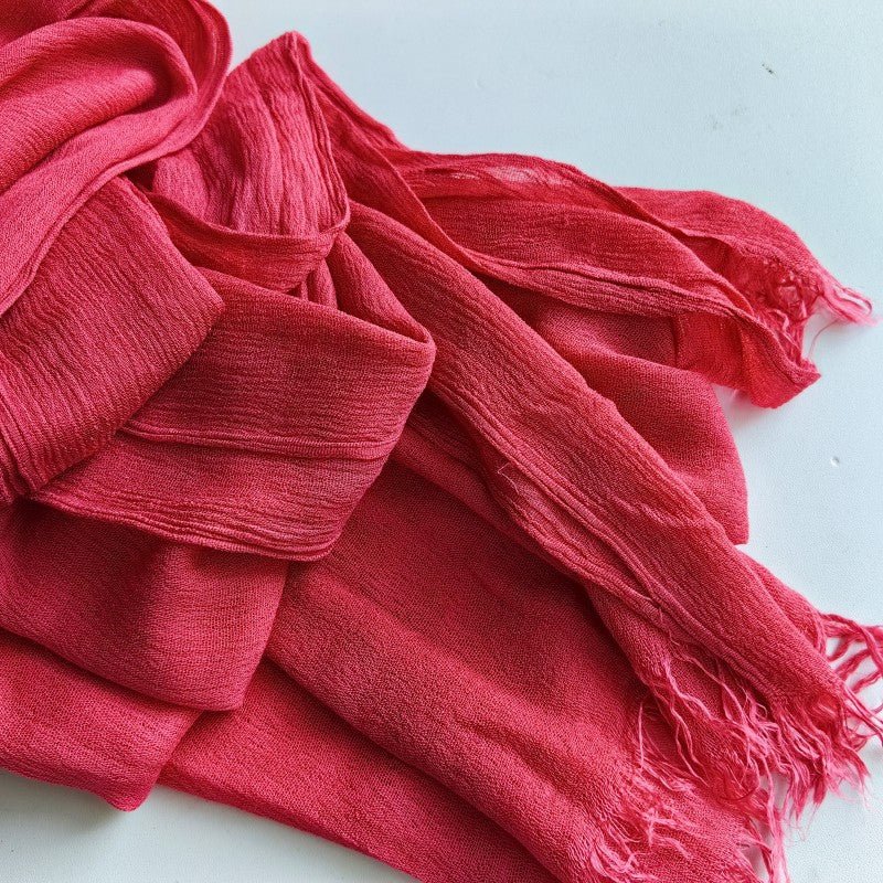 Cotton Tassel Hijab | Crepe Tassel Hijab (MH086) - Image 5