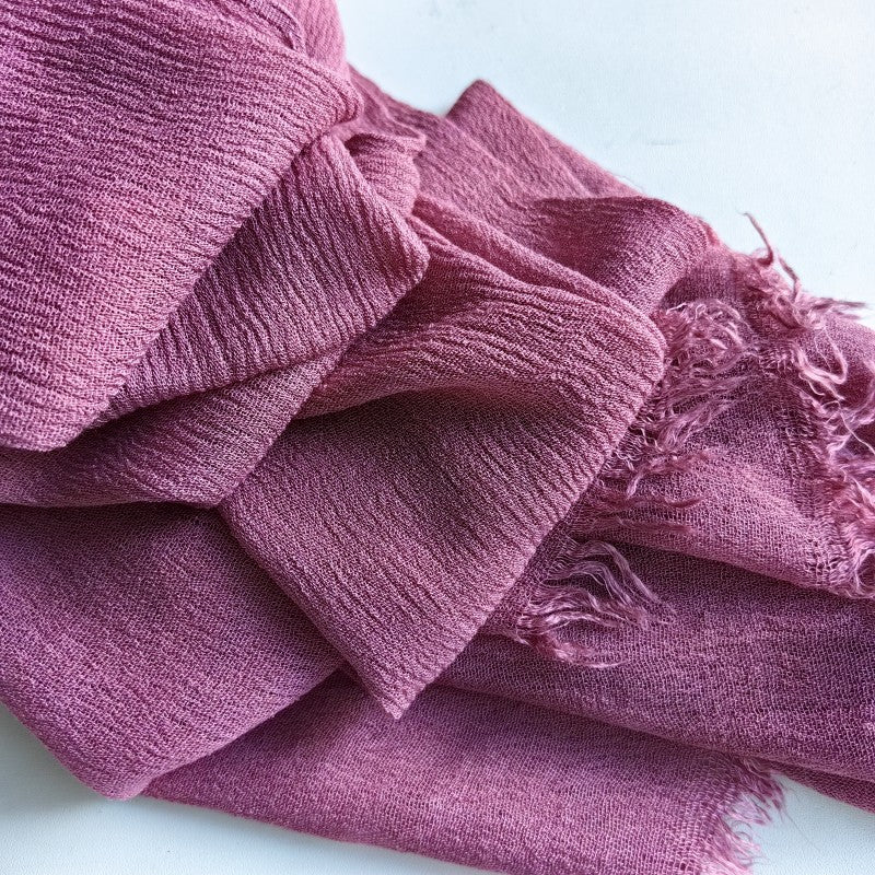 Cotton Tassel Hijab | Crepe Tassel Hijab (MH086) - Image 55