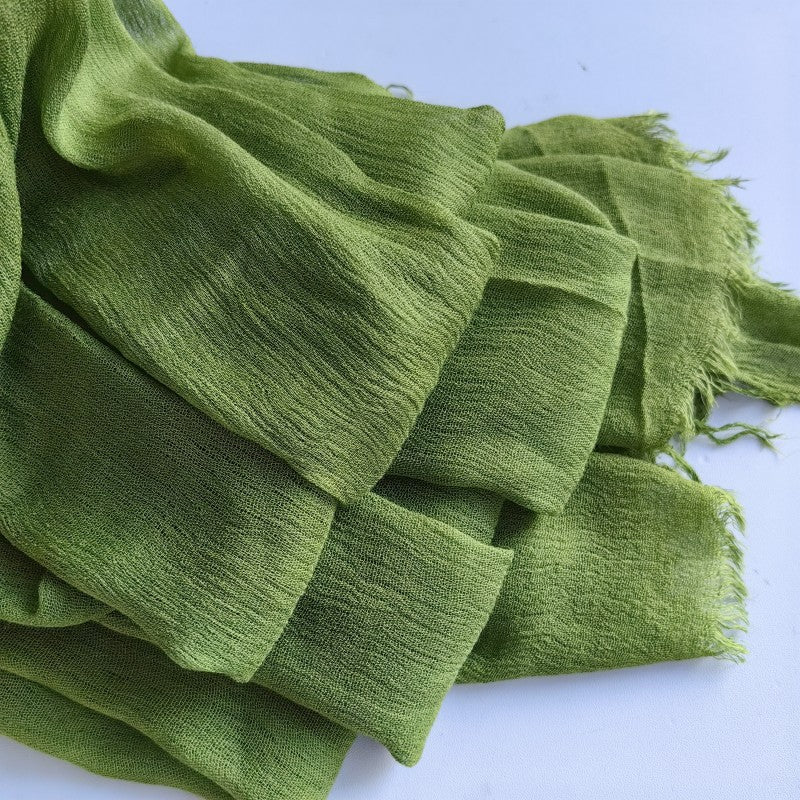 Cotton Tassel Hijab | Crepe Tassel Hijab (MH086) - Image 56