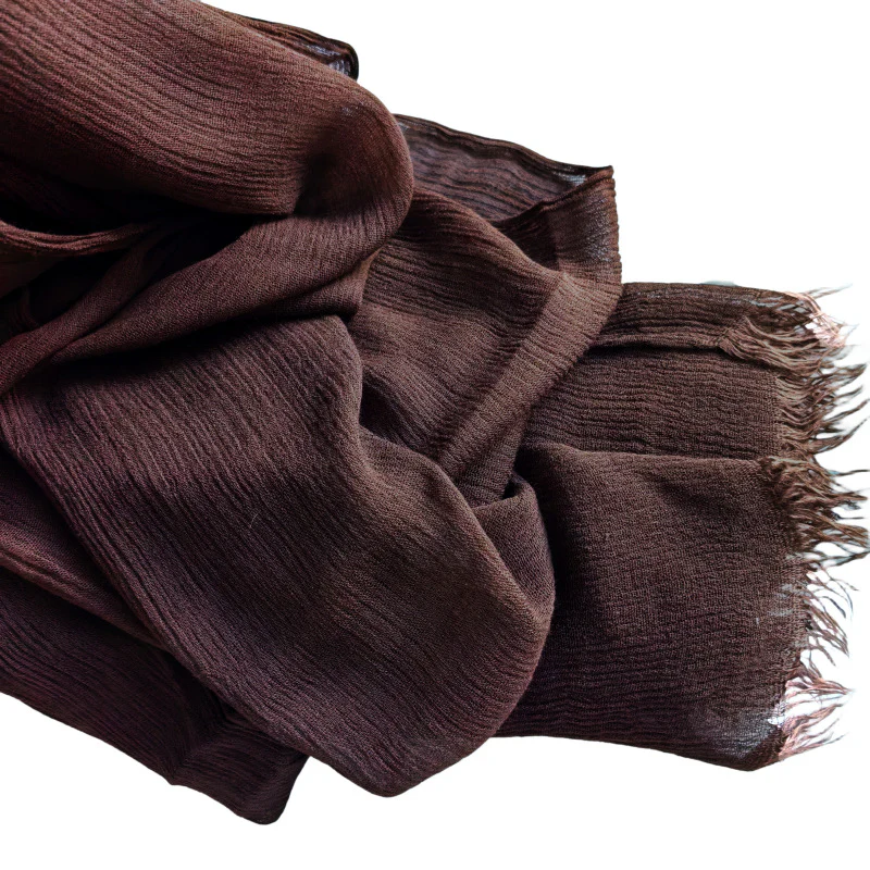 Cotton Tassel Hijab | Crepe Tassel Hijab (MH086) - Image 62