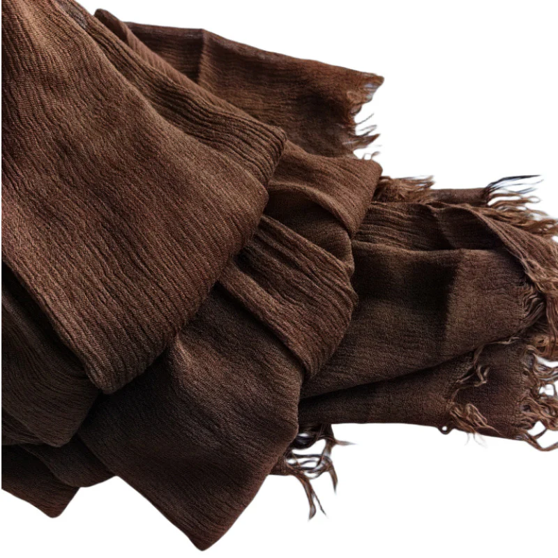 Cotton Tassel Hijab | Crepe Tassel Hijab (MH086) - Image 63
