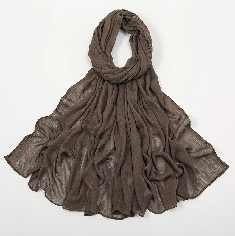 MH088 Long curly Rayon Hijab - Image 24