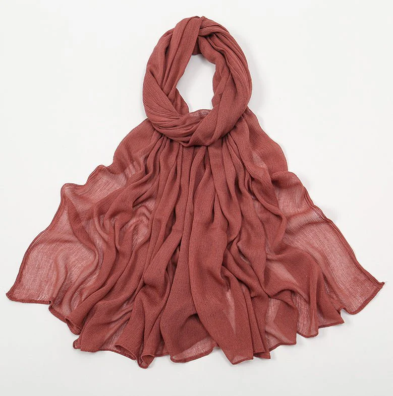 MH088 Long curly Rayon Hijab - Image 28