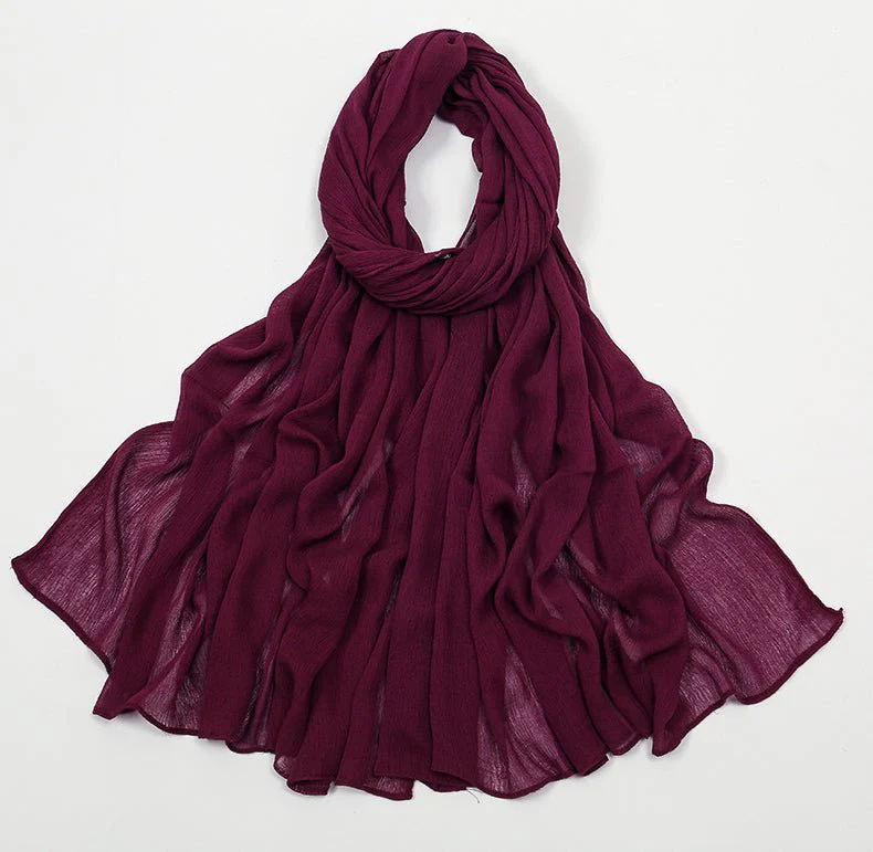 MH088 Long curly Rayon Hijab - Image 34
