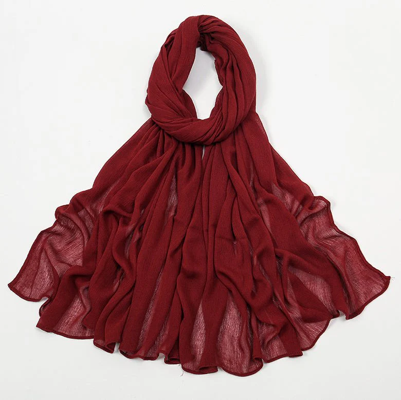 MH088 Long curly Rayon Hijab - Image 35