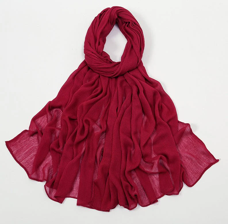 MH088 Long curly Rayon Hijab - Image 36