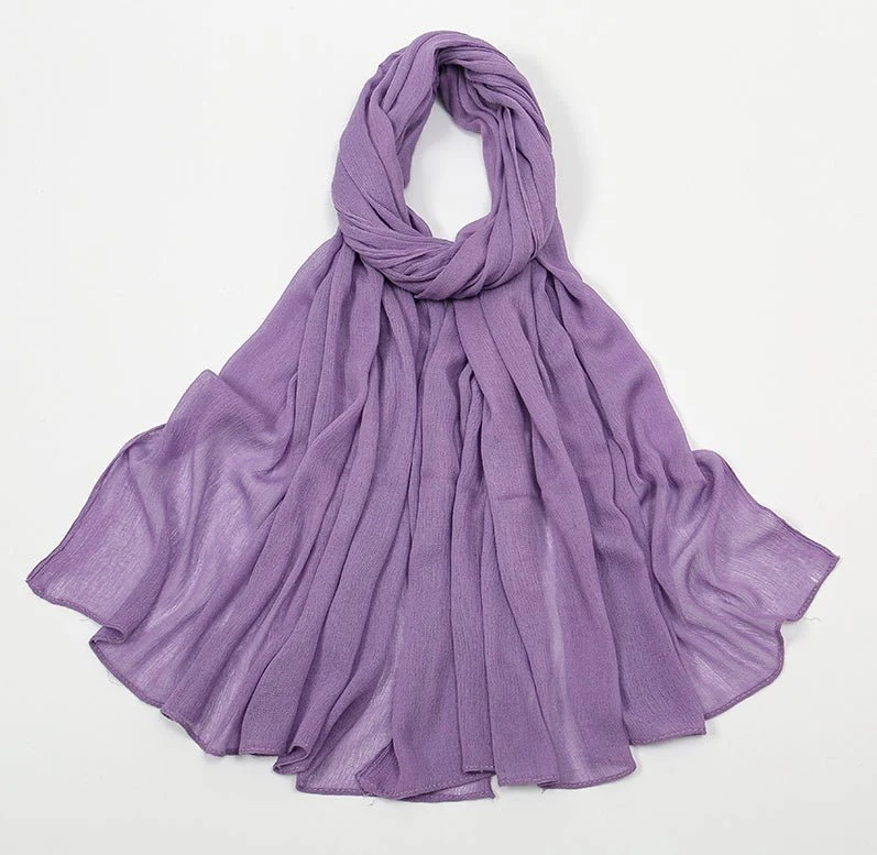 MH088 Long curly Rayon Hijab - Image 38