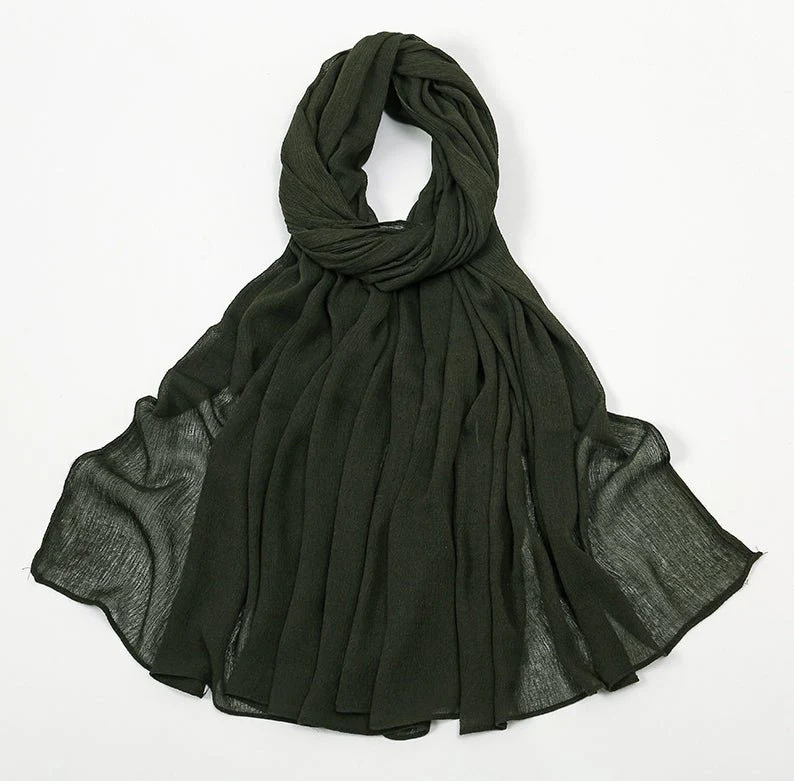 MH088 Long curly Rayon Hijab - Image 39