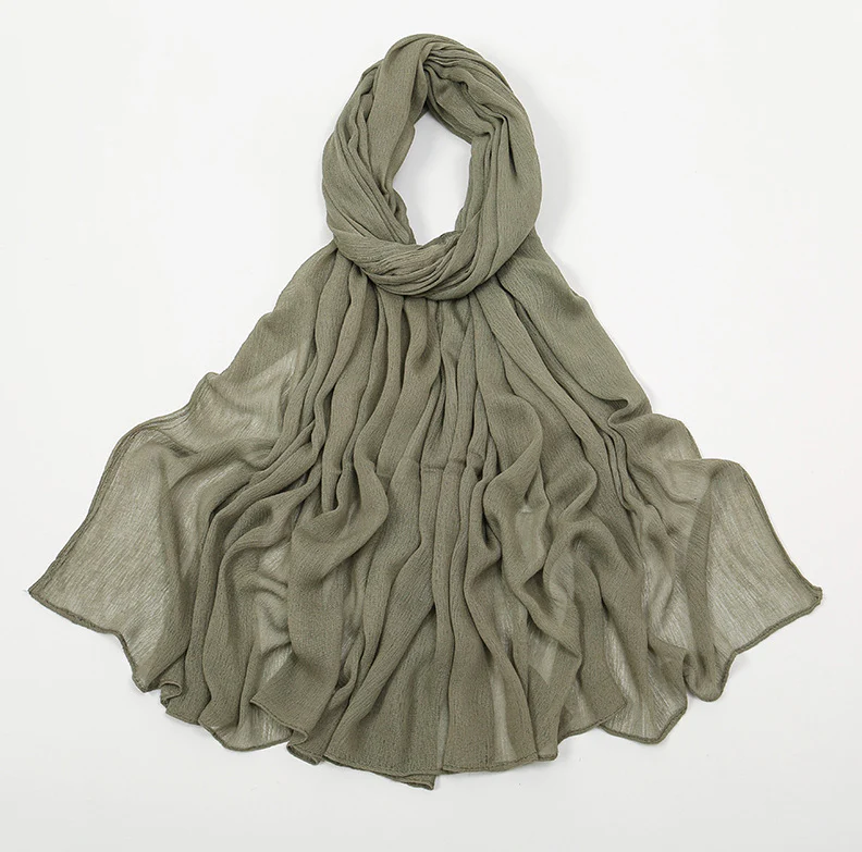 MH088 Long curly Rayon Hijab - Image 43