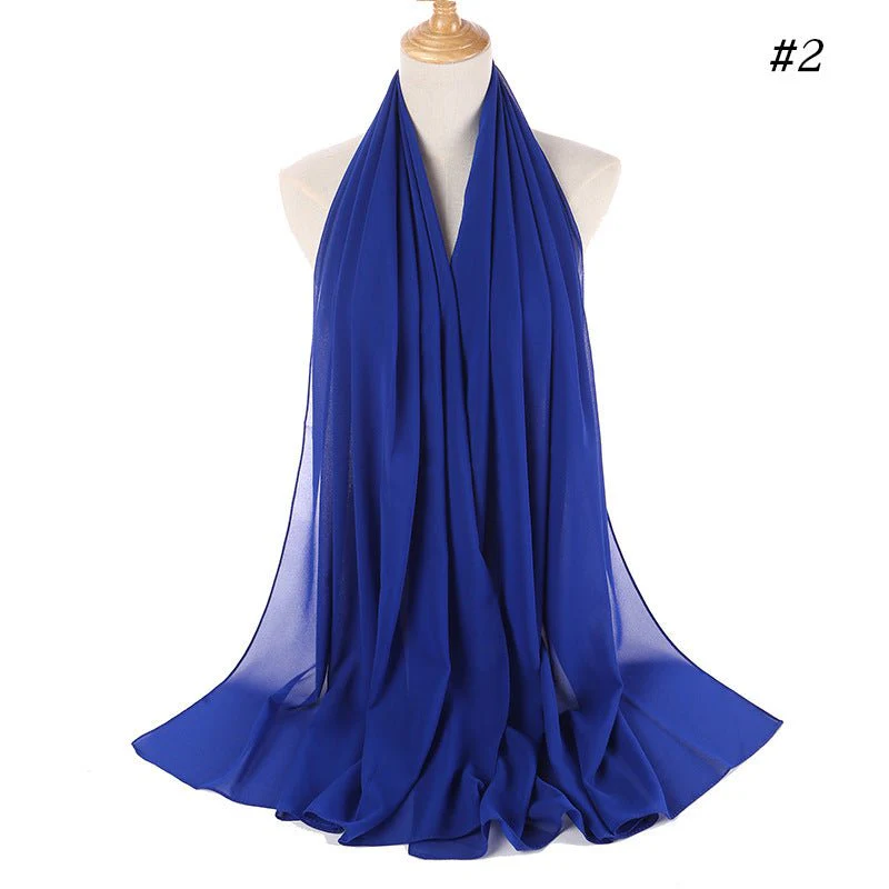 MH089 Pearl Chiffon Bubble Hijab - Image 10