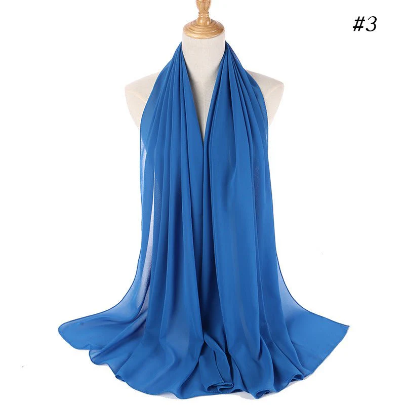 MH089 Pearl Chiffon Bubble Hijab - Image 11