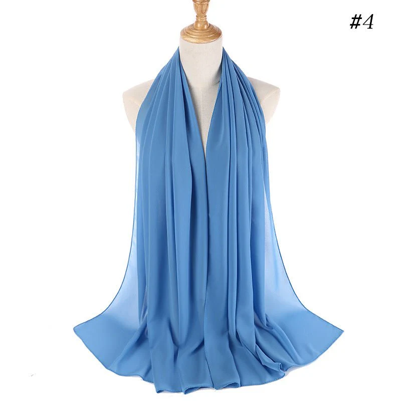 MH089 Pearl Chiffon Bubble Hijab - Image 12