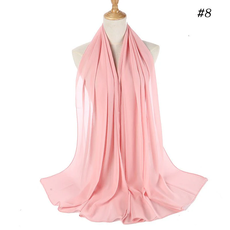 MH089 Pearl Chiffon Bubble Hijab - Image 16