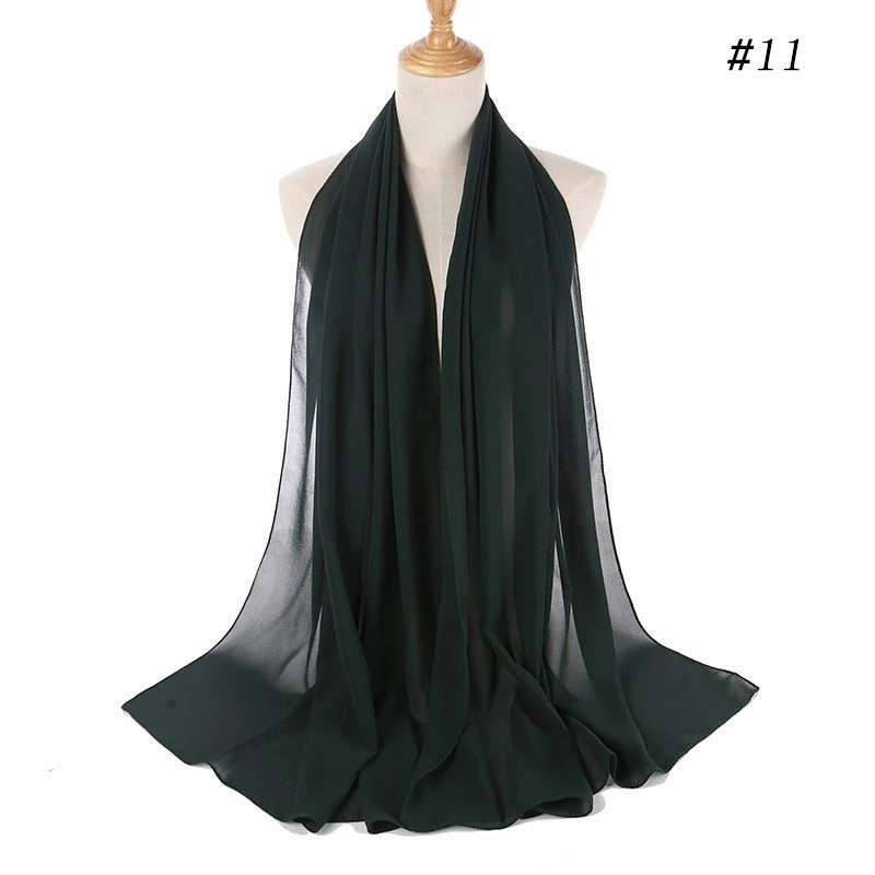 MH089 Pearl Chiffon Bubble Hijab - Image 19
