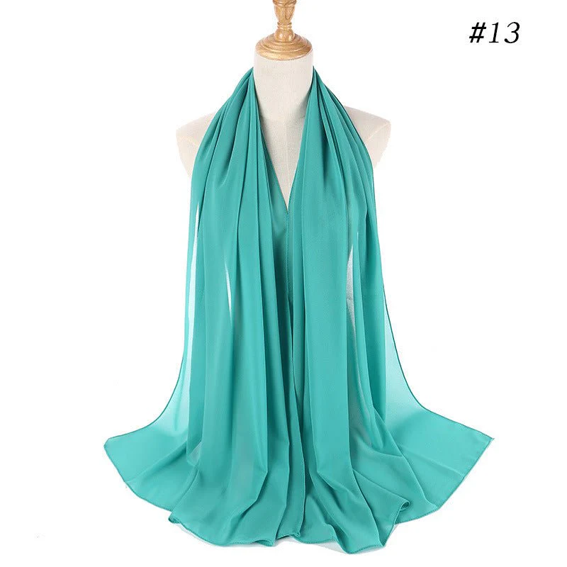MH089 Pearl Chiffon Bubble Hijab - Image 21