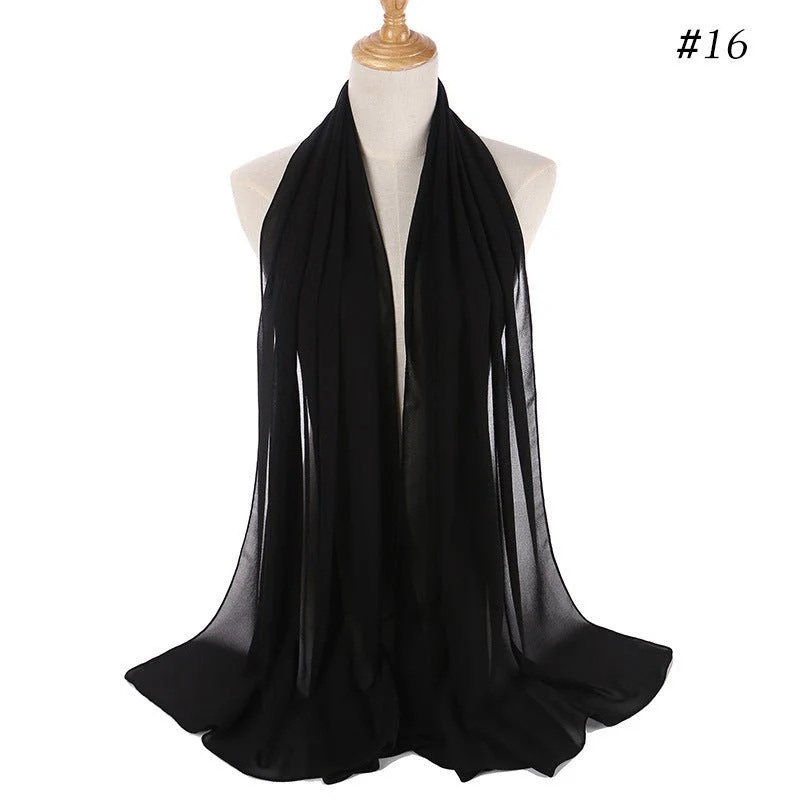 MH089 Pearl Chiffon Bubble Hijab - Image 24