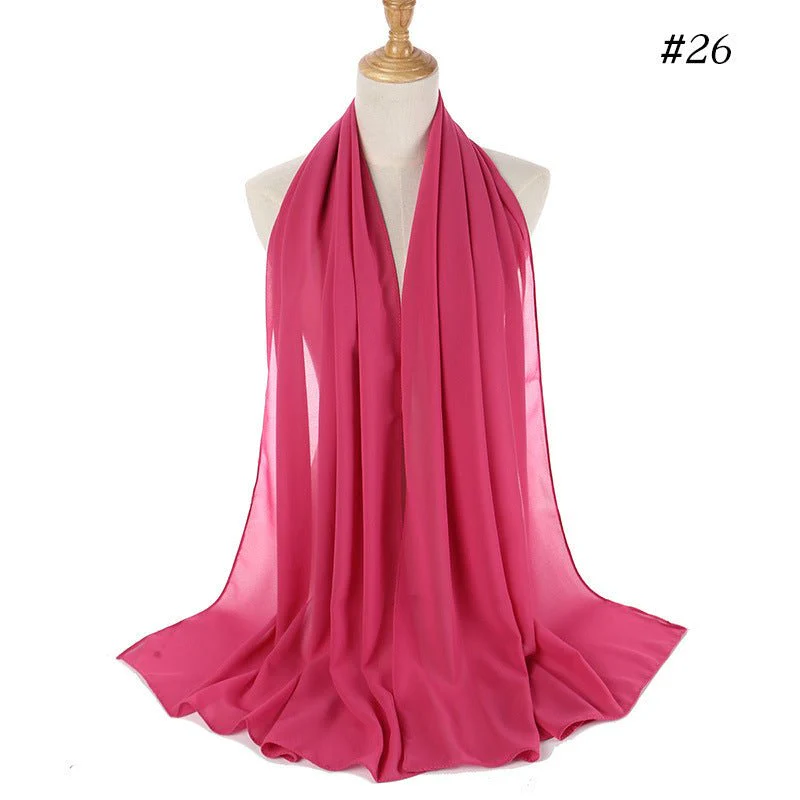 MH089 Pearl Chiffon Bubble Hijab - Image 34