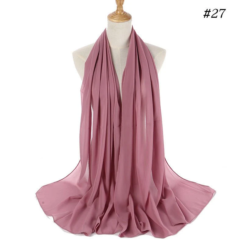 MH089 Pearl Chiffon Bubble Hijab - Image 35