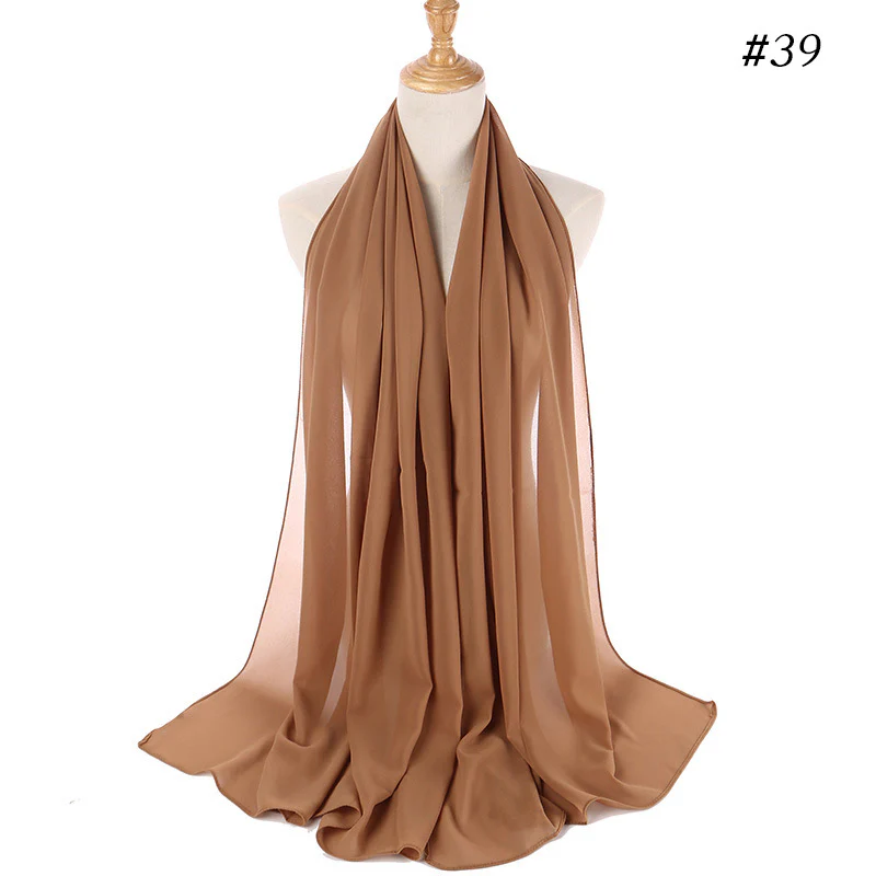 MH089 Pearl Chiffon Bubble Hijab - Image 47