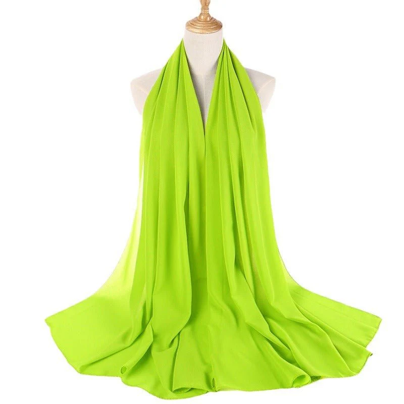MH089 Pearl Chiffon Bubble Hijab - Image 8