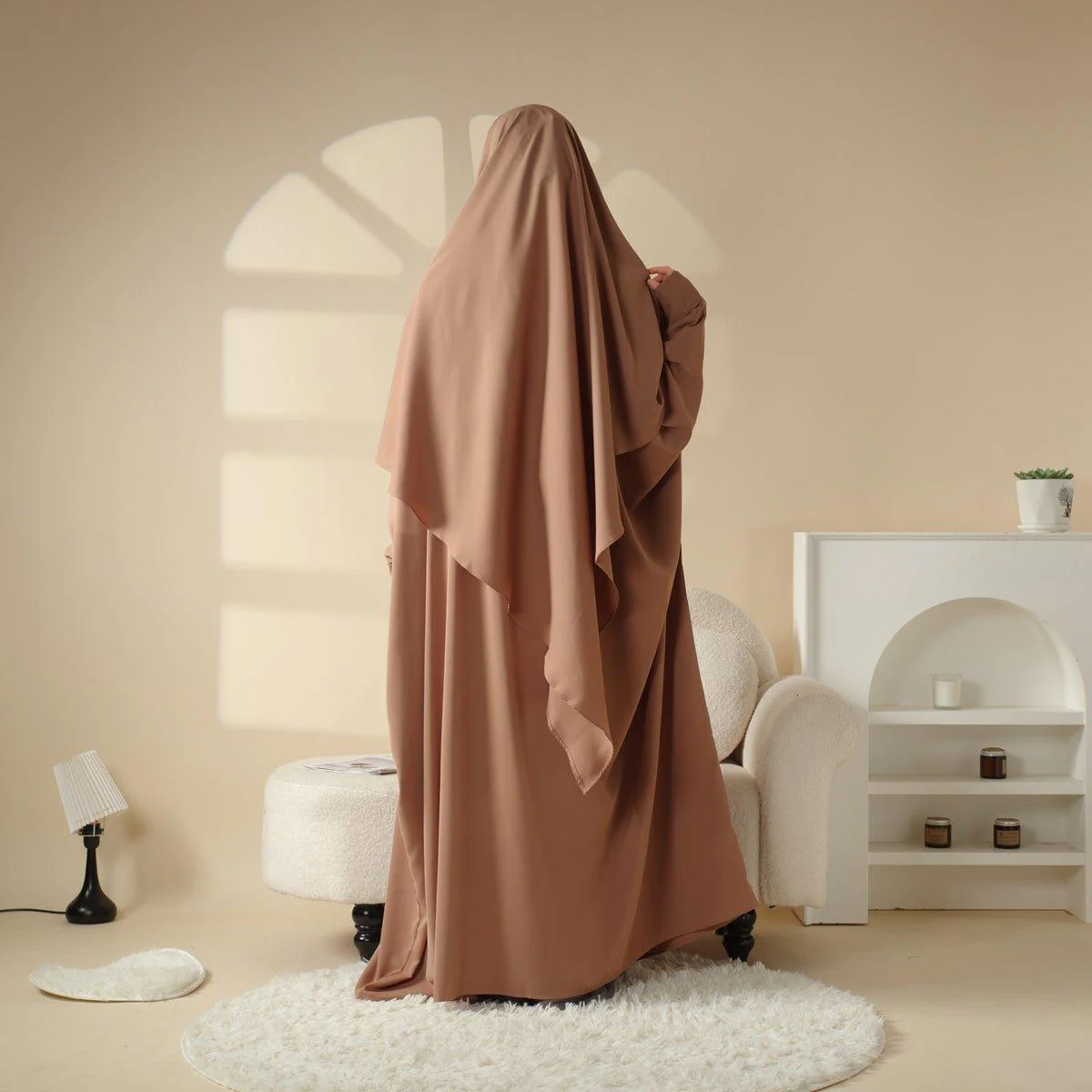 Matching Abaya Khimar Set (MK004) - Image 2