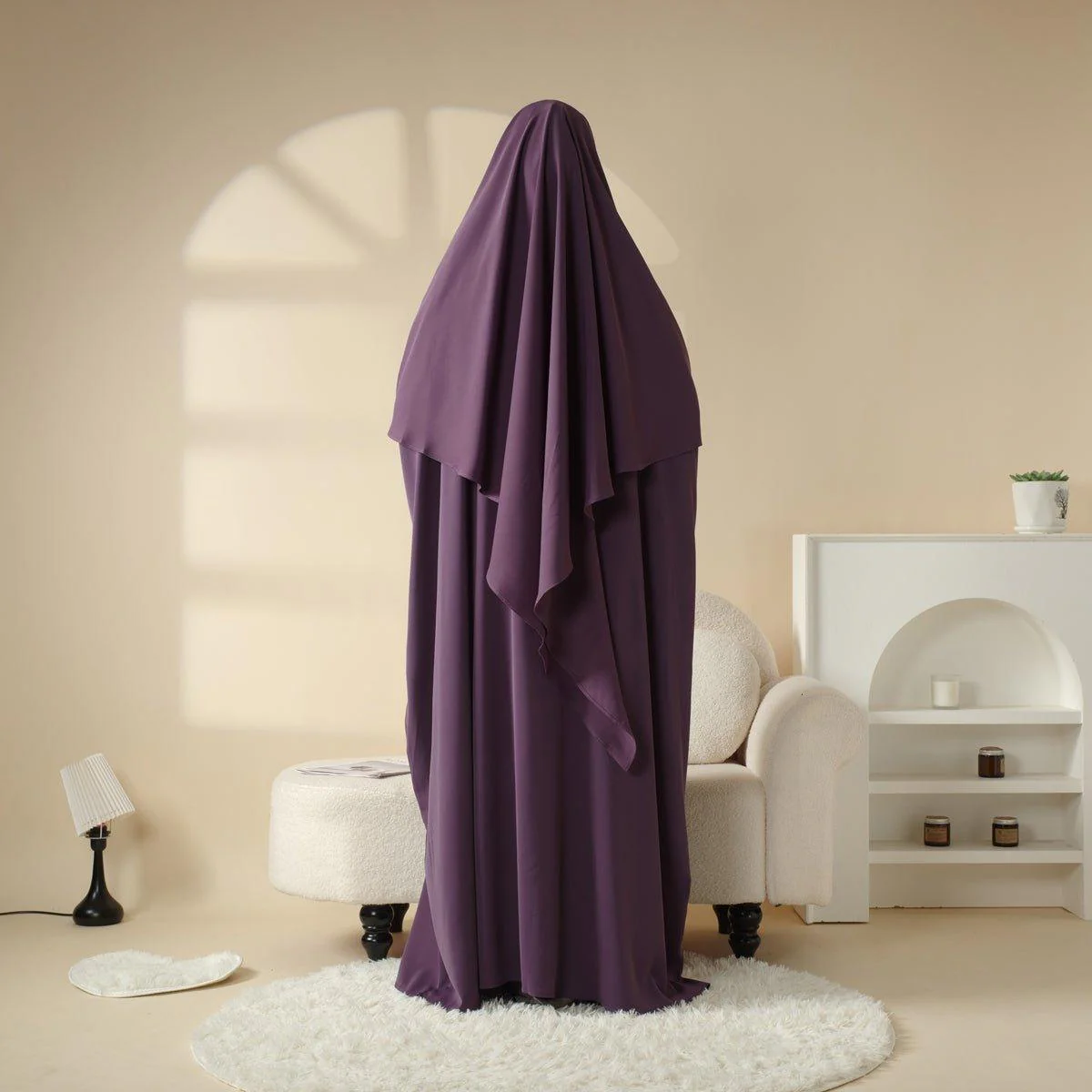 Matching Abaya Khimar Set (MK004) - Image 8