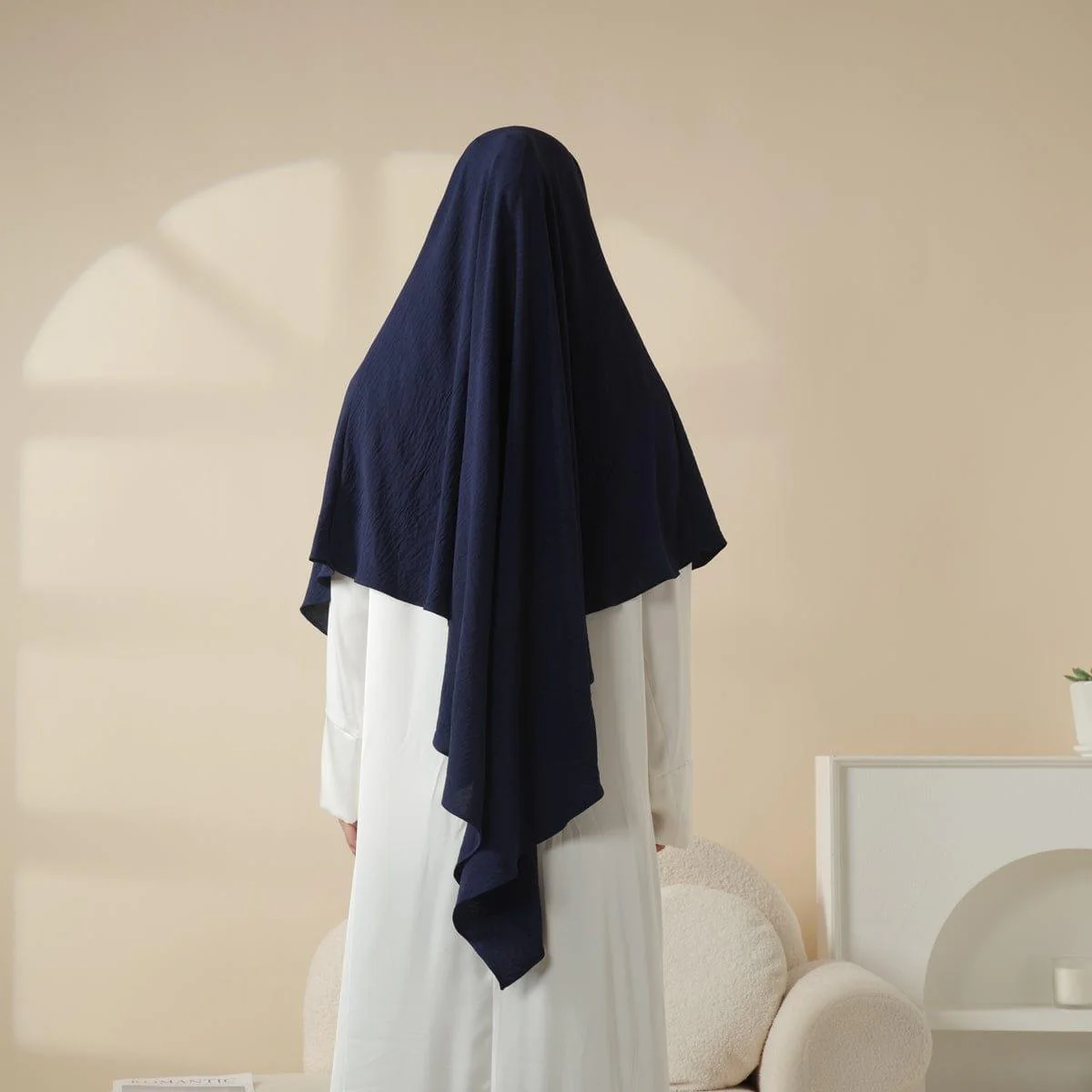 Comfort Crepe One Layer Khimar (MK014) - Image 8
