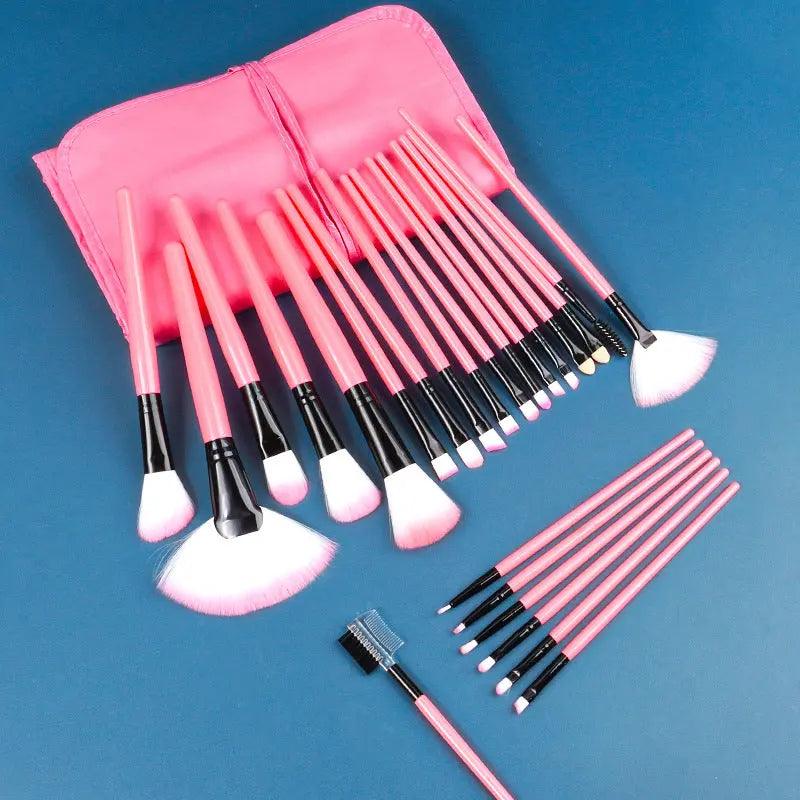 MMU030 24pcs Premium Cosmetic Makeup Brush Set - Image 3