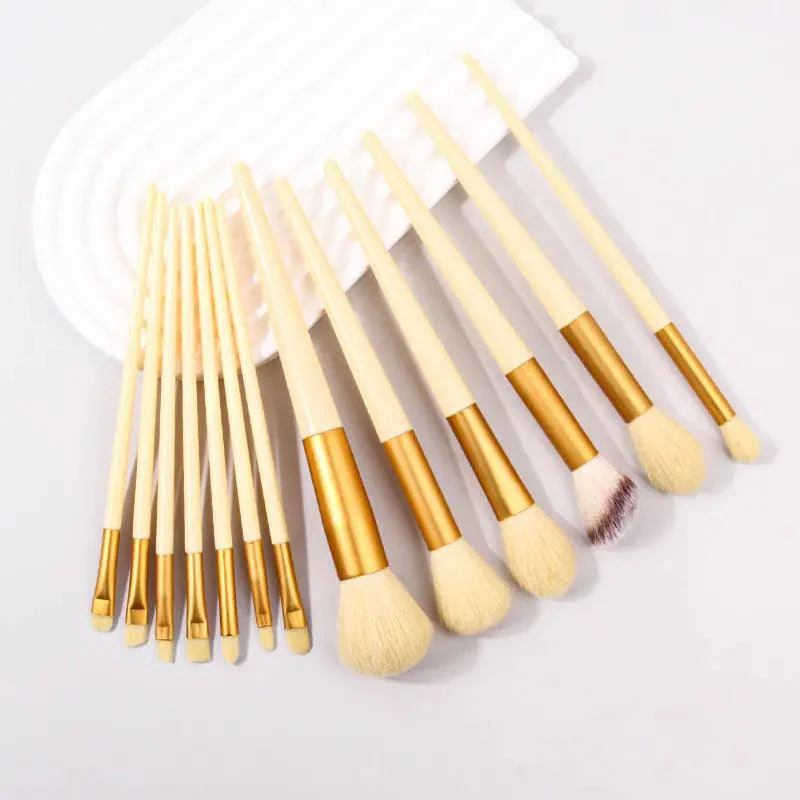 MMU031 13 pcs Makeup Brushes Set - Image 7